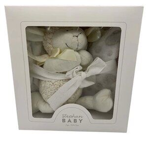 Stephan Baby 2 piece set (plush 7 blanket) NWT